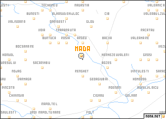 map of Mada