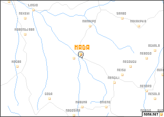 map of Mada