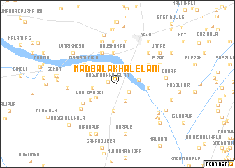 map of Mad Bāla Khalelāni