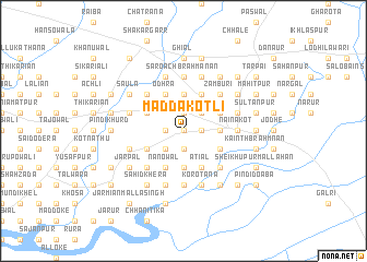 map of Madda Kotli