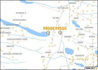 map of Mādde