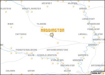 map of Maddington