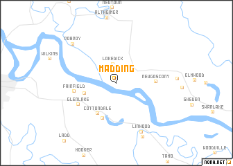 map of Madding