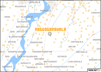 map of Maddo Gārāwāla