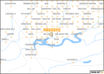 map of Maddoke