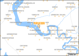 map of Madeba