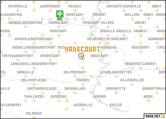 map of Madecourt