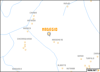map of Madegio