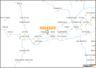 map of Madegon