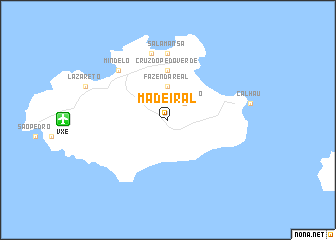 map of Madeiral