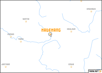 map of Mademang