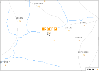 map of Madengi