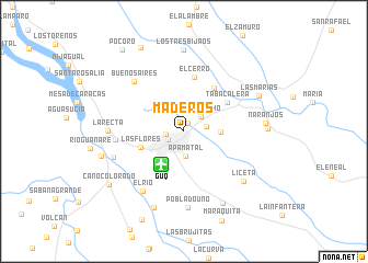 map of Maderos