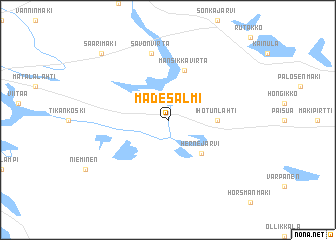 map of Madesalmi