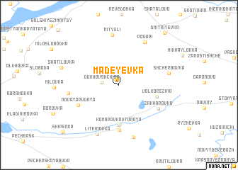 map of Madeyevka