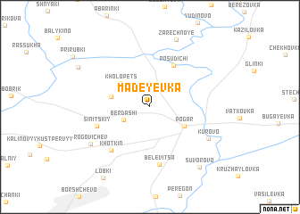 map of Madeyevka