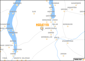 map of Madeyni