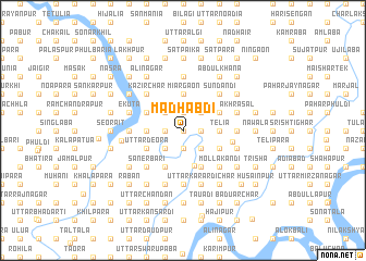 map of Mādhabdi