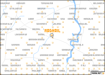 map of Madhail
