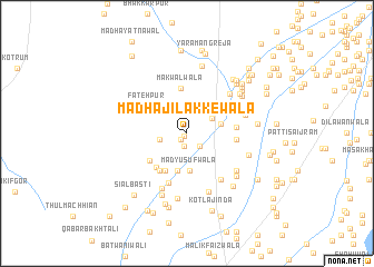 map of Mad Hāji Lākkewāla