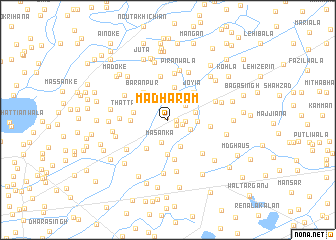 map of Madharām