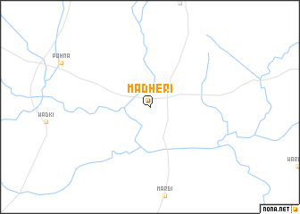 map of Mādheri