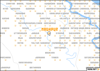 map of Mādhpur