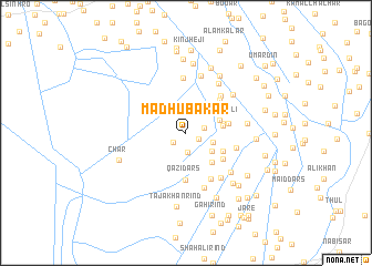 map of Mādhu Bākar