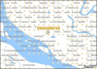 map of Madhubaksa