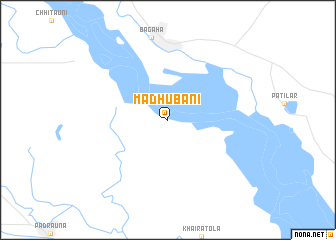 map of Madhubani