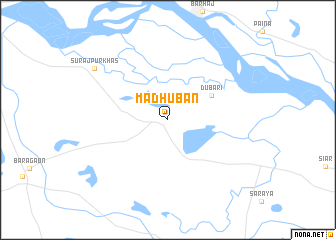 map of Madhuban