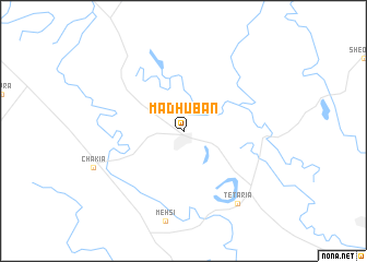 map of Madhuban