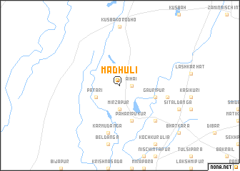 map of Madhuli