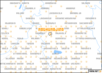 map of Madhumājira