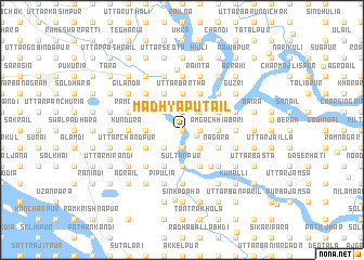 map of Madhya Putāil