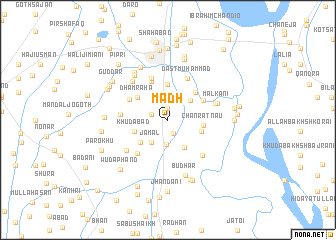 map of Madh