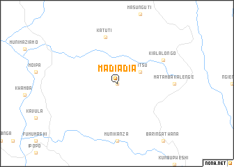 map of Madiadia