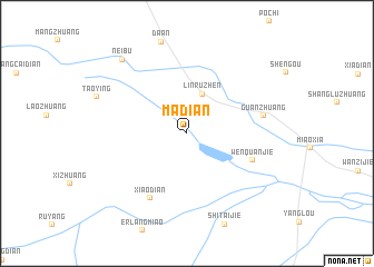 map of Madian