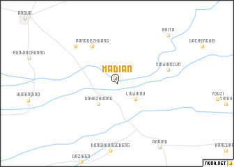 map of Madian