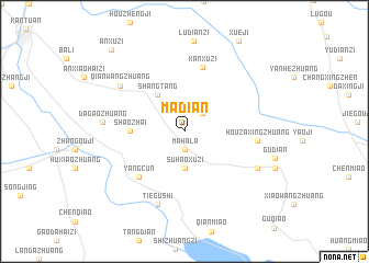 map of Madian