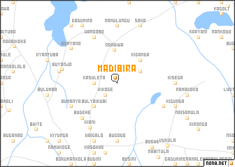 map of Madibira