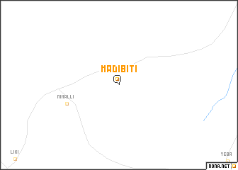 map of Madi Biti