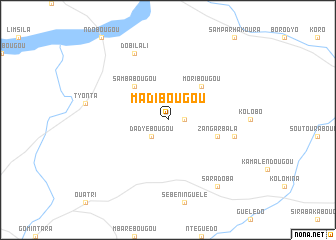 map of Madibougou