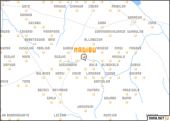 map of Madibu