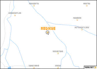 map of Madikwe