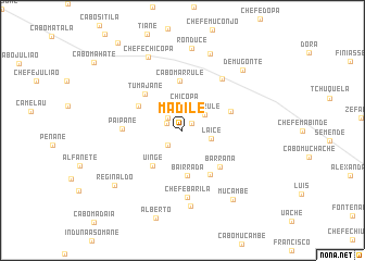 map of Madile