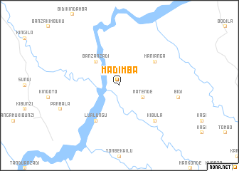 map of Madimba