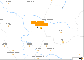 map of Madimba