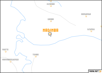 map of Madimba