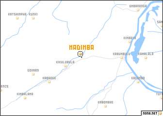 map of Madimba